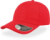 5-panelová baseballová šiltovka "Gear" - Atlantis, farba - red, veľkosť - Onesize