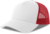 5-panelová šiltovka typu Trucker - Atlantis, farba - white/red, veľkosť - Onesize