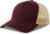 5-panelová šiltovka typu Trucker - Atlantis, farba - burgundy/stone, veľkosť - Onesize