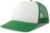 5-panelová šiltovka typu Trucker - Atlantis, farba - white/green, veľkosť - Onesize