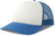 5-panelová šiltovka typu Trucker - Atlantis, farba - white/royal, veľkosť - Onesize