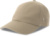 6-panelová baseballová šiltovka - Atlantis, farba - khaki, veľkosť - Onesize