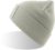 Pletená čiapka s nášivkou - Atlantis, farba - light grey, veľkosť - Onesize