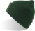 Pletená čiapka s nášivkou - Atlantis, farba - bottle green, veľkosť - Onesize