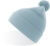 Detská pletená čiapka s brmbolcom - Atlantis, farba - light blue, veľkosť - Onesize