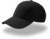 6-panelová baseballová šiltovka "Sport Sandwich" - Atlantis, farba - black/black, veľkosť - Onesize