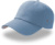 6-panelová baseballová šiltovka "Aktion" - Atlantis, farba - light blue, veľkosť - Onesize