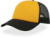 5-panelová šiltovka so sieťkou - Atlantis, farba - yellow/black, veľkosť - Onesize