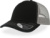 5-panelová šiltovka so sieťkou "Rapper Canvas" - Atlantis, farba - black/grey, veľkosť - Onesize