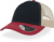 5-panelová šiltovka so sieťkou "Rapper Canvas" - Atlantis, farba - navy/burgundy/beige, veľkosť - Onesize