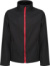 Pánska 2-vrstvová softshellová bunda "Ablaze" - Regatta, farba - black/classic red, veľkosť - L