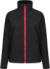Dámska 2-vrstvová softshellová bunda "Ablaze" - Regatta, farba - black/classic red, veľkosť - 12_M