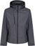3-vrstvová softshellová bunda s kapucňou "Venturer" - Regatta, farba - seal grey/black, veľkosť - M