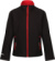 Detská 2-vrstvová softshellová bunda "Ablaze" - Regatta, farba - black/classic red, veľkosť - 11-12