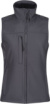 Dámska 2-vrstvová softshellová vesta „Flux“ - Regatta, farba - seal grey, veľkosť - 18_XXL