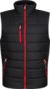 Termovesta „Navigate“ - Regatta, farba - black/classic red, veľkosť - S