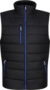 Termovesta „Navigate“ - Regatta, farba - black/new royal, veľkosť - XXL
