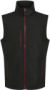 2-vrstvová softshellová vesta "Navigate" - Regatta, farba - black/classic red, veľkosť - XXL