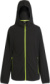 Fleecová bunda "Navigate" so štruktúrovanou kapucňou - Regatta, farba - black/lime green, veľkosť - L
