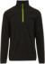 Flísová mikina „Navigate“ so zapínaním na 1/4 zips - Regatta, farba - black/lime green, veľkosť - 3XL