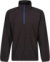 Flísová mikina „Navigate“ so zapínaním na 1/4 zips - Regatta, farba - black/new royal, veľkosť - S