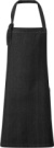 Zástera s náprsenkou a vreckami „Regenerate“ - Premier, farba - black denim, veľkosť - Onesize