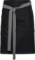 Krátka džínsová zástera do pása "Division" - Premier, farba - black denim, veľkosť - Onesize