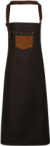 Džínsová zástera s náprsenkou "Division" - Premier, farba - black/tan, veľkosť - Onesize