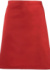 Krátka zástera do pása "Colours" - Premier, farba - red, veľkosť - Onesize