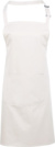 Zástera s náprsenkou a predným vreckom "Colours" - Premier, farba - white, veľkosť - Onesize