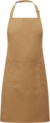 Zástera s náprsenkou a predným vreckom "Colours" - Premier, farba - camel, veľkosť - Onesize