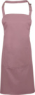 Zástera s náprsenkou a predným vreckom "Colours" - Premier, farba - rose, veľkosť - Onesize