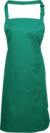 Zástera s náprsenkou a predným vreckom "Colours" - Premier, farba - emerald, veľkosť - Onesize