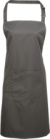 Zástera s náprsenkou a predným vreckom "Colours" - Premier, farba - dark grey, veľkosť - Onesize