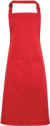 Zástera s náprsenkou a predným vreckom "Colours" - Premier, farba - strawberry red, veľkosť - Onesize