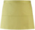 Krátka zástera do pása s vreckom "Colours" - Premier, farba - lime, veľkosť - Onesize