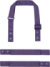 Popruhy k zástere "Swap and Pop" - Premier, farba - purple, veľkosť - Onesize