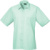 Popelínová košeľa s krátkym rukávom - Premier, farba - aqua, veľkosť - 46.