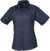 Popelínová blúzka s krátkym rukávom - Premier, farba - navy, veľkosť - 22_4XL