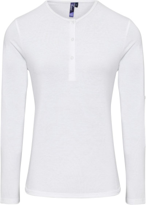 Dámske tričko s vyhrňovacími dlhými rukávmi