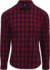 Popelínová blúzka s dlhými rukávmi "Mulligan" - Premier, farba - red/navy, veľkosť - XXL