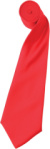 Saténová kravata „Colours“ - Premier, farba - strawberry red, veľkosť - Onesize