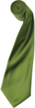 Saténová kravata „Colours“ - Premier, farba - oasis green, veľkosť - Onesize