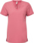 Dámska strečová tunika s výstrihom do V - Premier, farba - calm pink, veľkosť - M