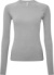 Dámske tričko s dlhým rukávom - Premier, farba - grey heather, veľkosť - M