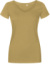 Dámske tričko X.O s V-výstrihom - Promodoro, farba - olive, veľkosť - 3XL