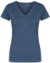 Dámske tričko X.O s V-výstrihom - Promodoro, farba - heather navy, veľkosť - XS