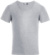 Pánske tričko "Slim Fit" s výstrihom do V - Promodoro, farba - sports grey, veľkosť - 4XL
