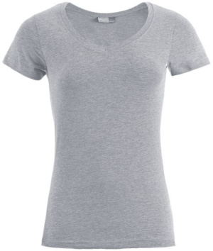 Dámske tričko Slim Fit s výstrihom do V