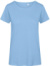 Dámske prémiové bio tričko - Promodoro, farba - light blue, veľkosť - XL